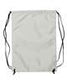 Body By Starz Logo White Zippered Drawstring Backpack